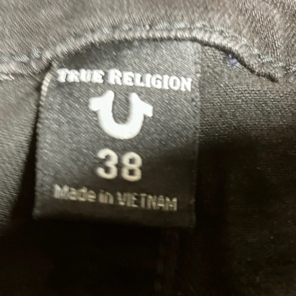 True Religion Rocco relaxed skinny embroidered jeans